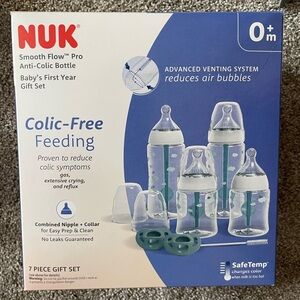 NUK Colic-Free Feeding Set